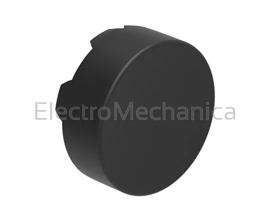 BLK CAP EXT FLUSH P/B ACT.