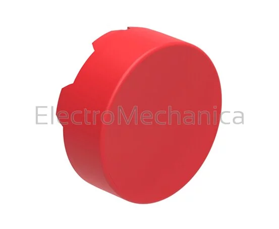 RED CAP EXT FLUSH P/B ACT.