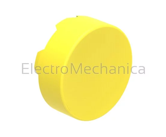 YEL CAP EXT FLUSH P/B ACT.