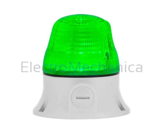 LED GRN SURF MNT BEACON 90-240VAC