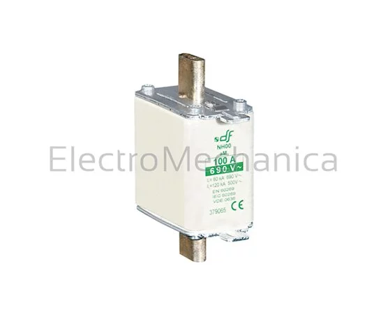 100A aM DIN NH00 FUSE LINK 690V