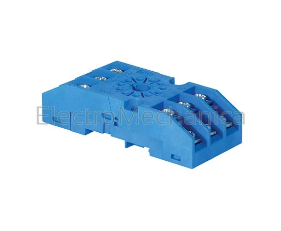 8PIN SURF/RAIL MNT RECT REL SOC.