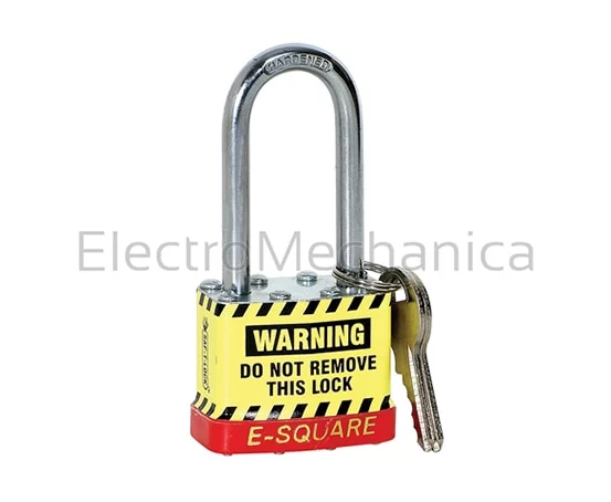 SAFETY PADLOCK LONG SHACKLE