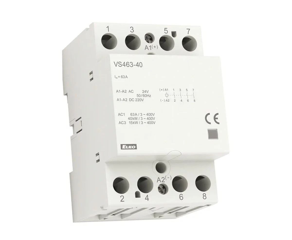 63A 4NO Mod contactors 230VAC/DC