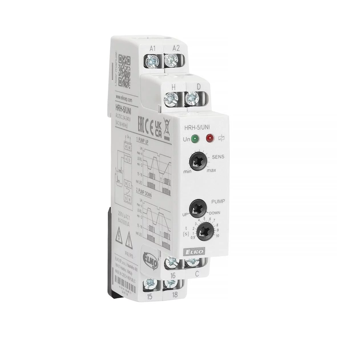 8A Liq lvl relays 24-240VAC/DC