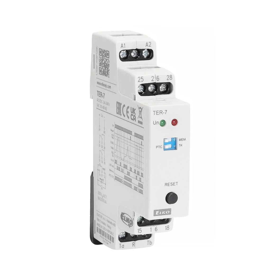 2x16A CO Thermostat motor winding