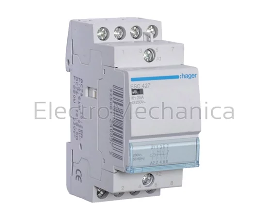 CONTACTOR 25A 2NO+2NC 230VAC