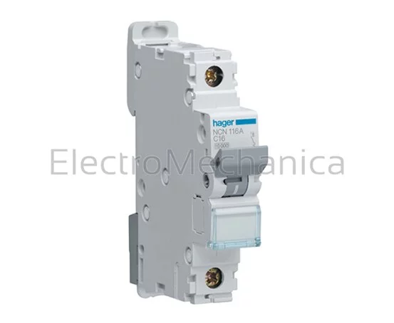 16A 1P 15KA C-CURVE MCB