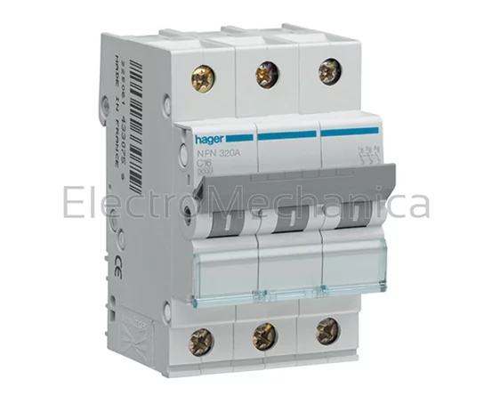 25A 3P 10KA C-CURVE MCB