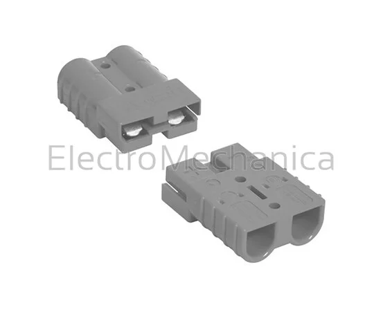 50A 2P H/D CONNECTOR 16mm2 GREY