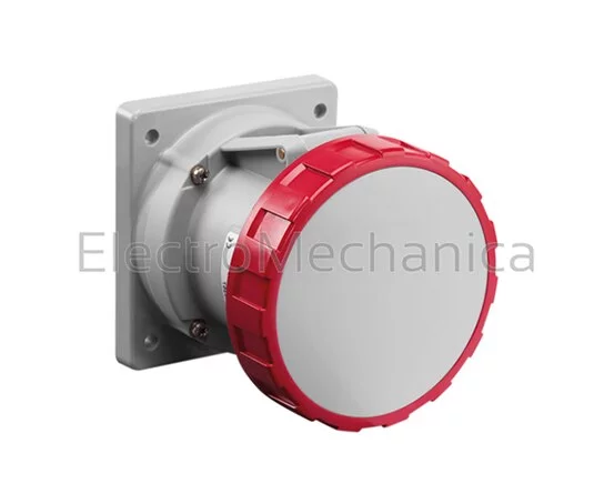 125A 3P+E IP67 FLUSH STRA. SOCKET