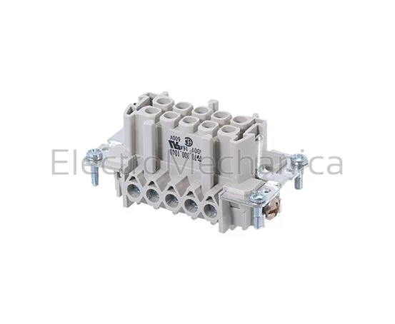 32P+E 16A FEMALE INSERT SCREW