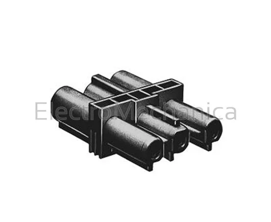 16A 3P IN-LINE COUPLING WHITE