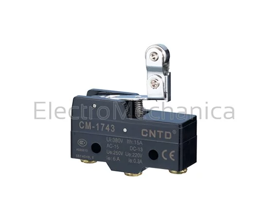 MICRO SW 15A-COLLAPS ROLL LEVER