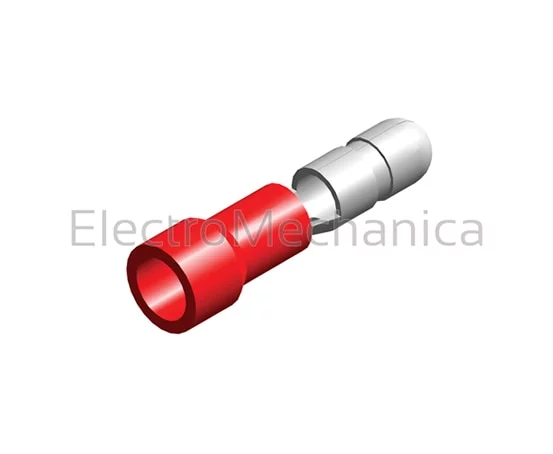 .5-1.5mm2 RED M T/GRIP BULLET 100