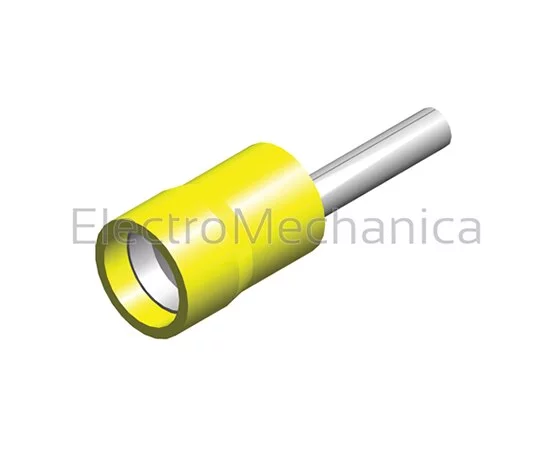 4-6mm2 PIN LUG YEL L13.7mm (100)