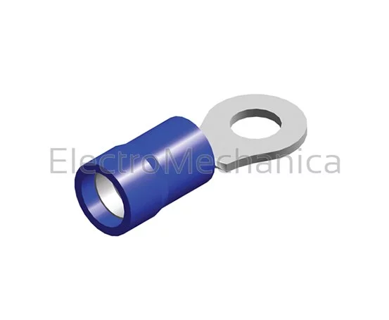 1.5-2.5mm2 x4mm RING LUG BLU(100)