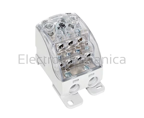 490A 490mm2 DISTR. BLOCK GRY