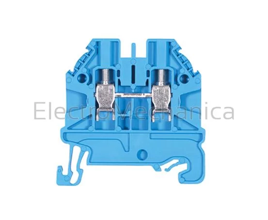 4mm2 RAIL MOUNT TERMINAL (BLUE)