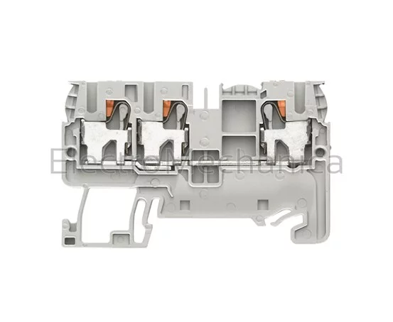 2.5/4mm2 RAIL MNT "PUSH-IN" 1I/2O