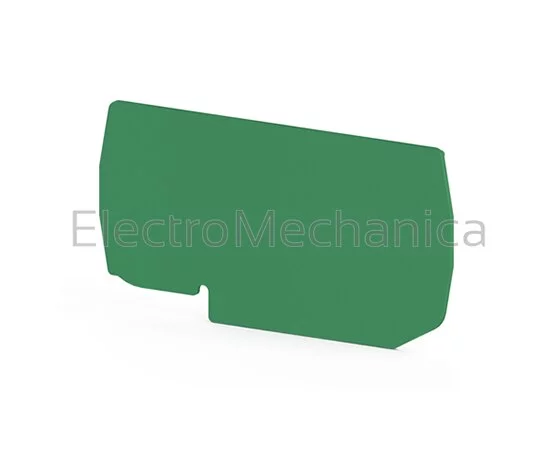 TERMINAL END PLATE 10mm EARTH