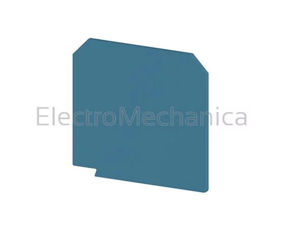 PARTITION END PLATE 2.5-10mm BLUE