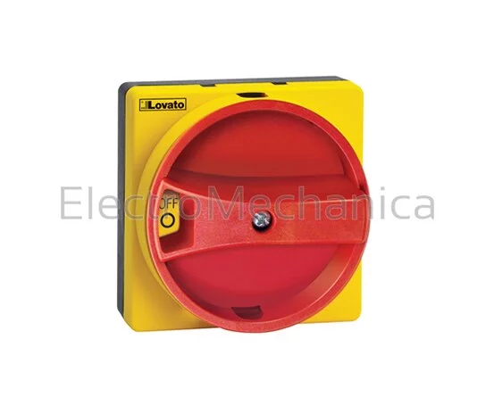 RED/YEL DOOR INTERLOCK HANDLE