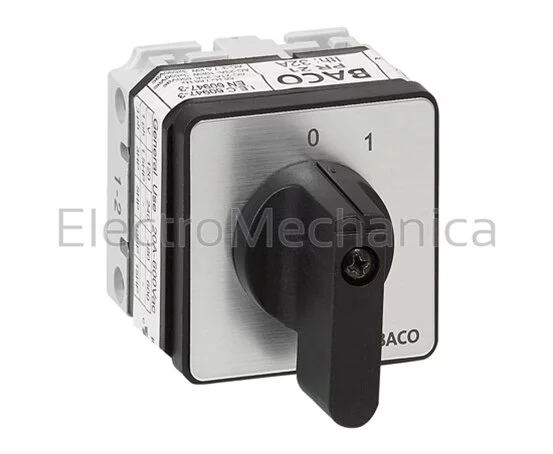 2 POLE 16A ON-OFF CAM SWITCH