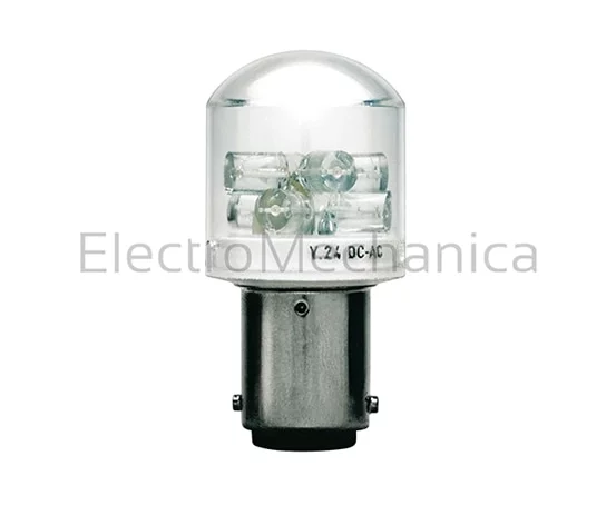 BLU LED SIGNAL LAMP 230VAC- BA15D