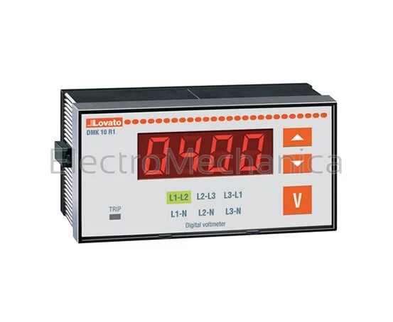 3PH 15-660VAC DIG VOLTMETER RELAY