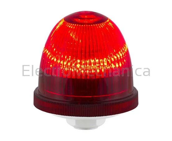 RED P/MOUNT BEACON 90-240VAC