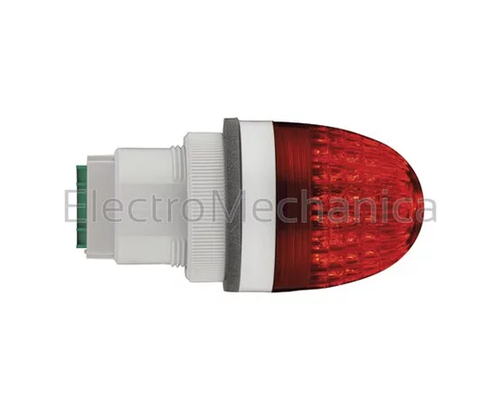 LED RED P/MNT BEACON 48-240VAC