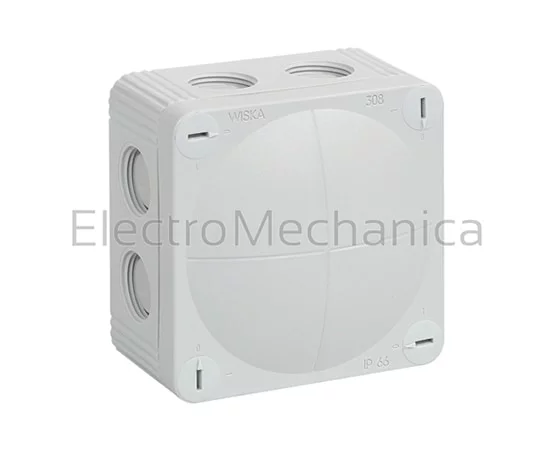 HOUSING 85X85X51 IP66 GREY