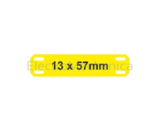 28x57mm TIE MNT TAG YEL (300/pk)