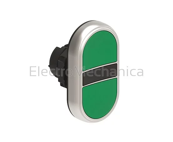 DOUBLE TOUCH GRN/GRN P/BUTTON ACT