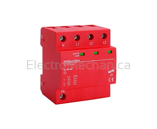 TYPE 2 10kA 340V 4P 3PH+N SPD