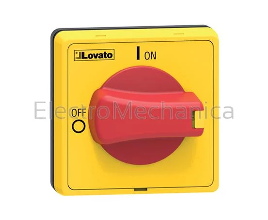 RED/YEL DOOR INTERLOCK HANDLE