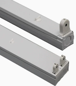 T8 LED OPEN CHANNEL FITTING 1.2M 1X LAMP - WHITE